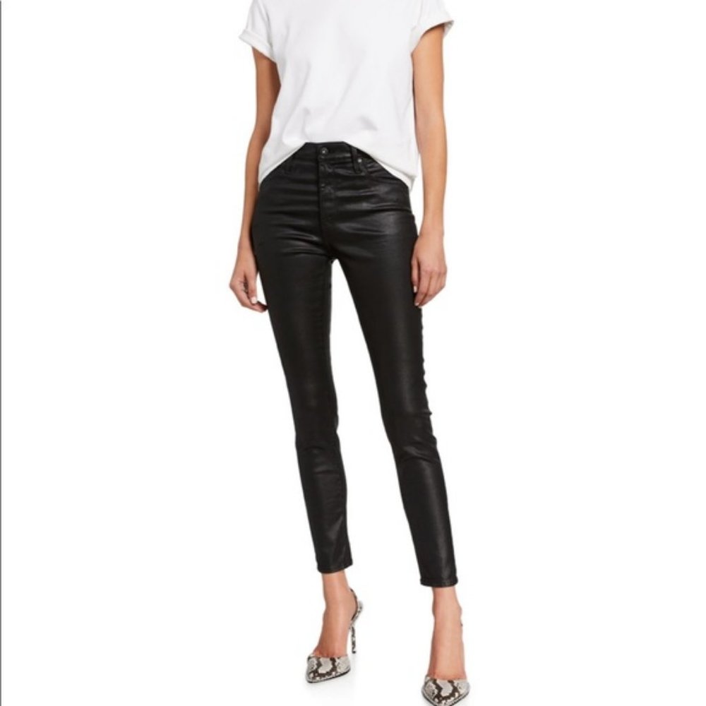 AG Skinny Ankle High-Rise Jeans